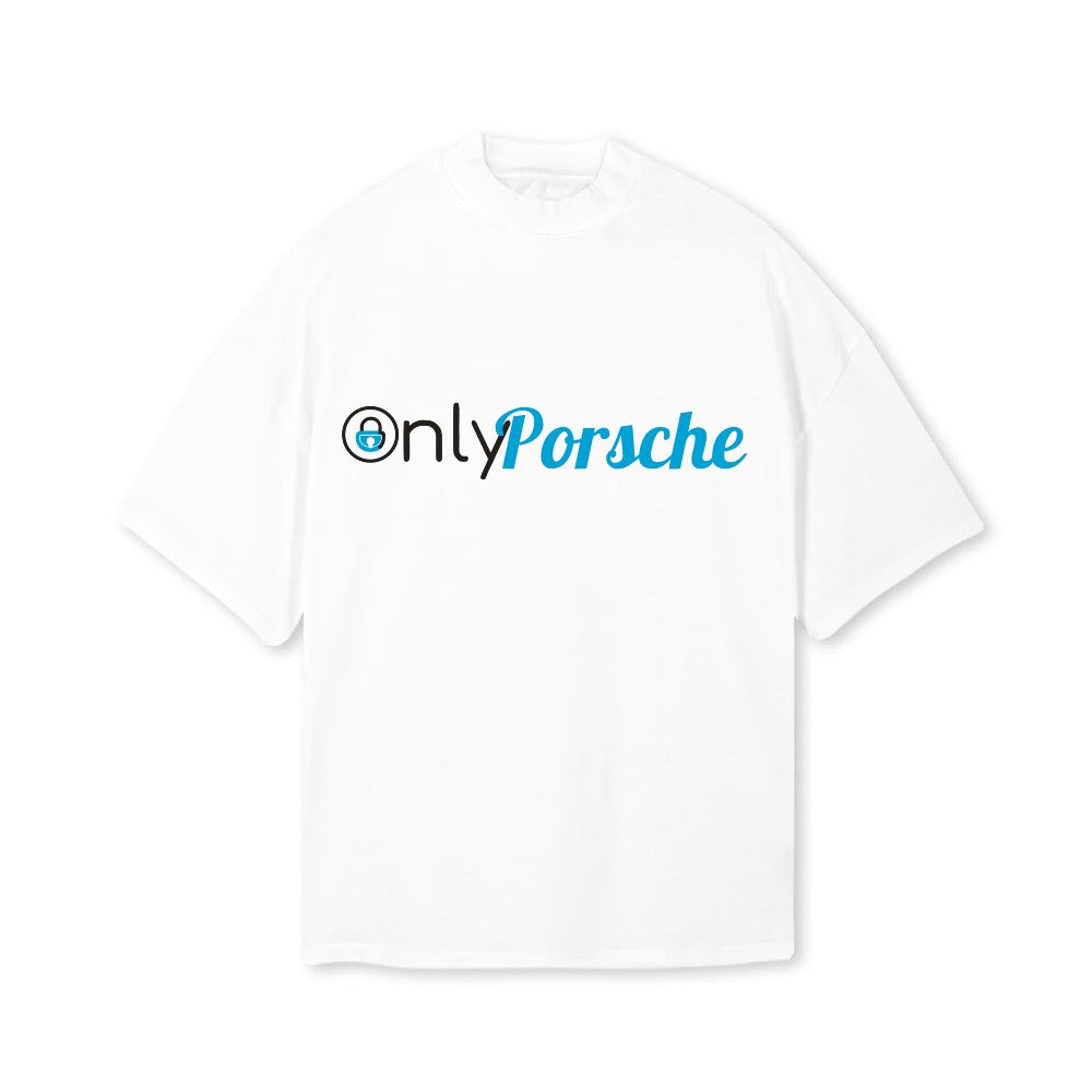Only Porsche Oversized T-Shirt - White