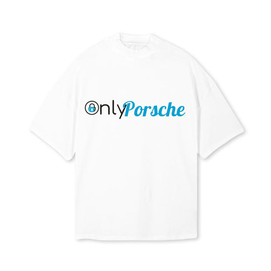 Only Porsche Oversized T-Shirt - White